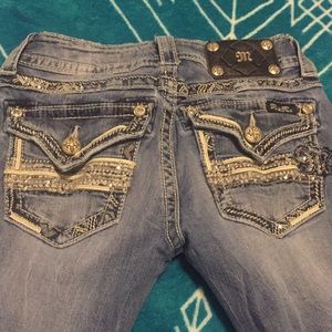 Miss me jeans with embellished pockets